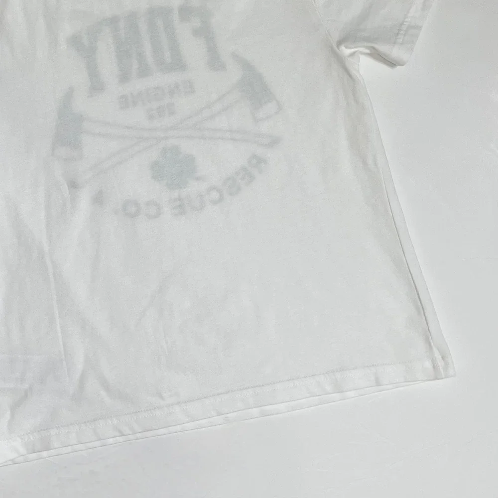 NWT!! J. CREW‎ Crewcuts Kids' FDNY Limited Edition Short Sleeve Shamrock L 10-11